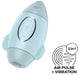 Stimulateur de clitoris Mission Control Bleu
