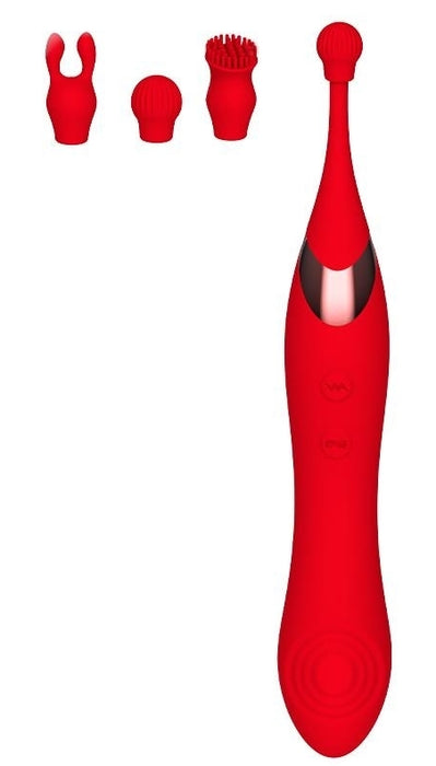 Stimulateur de clitoris Onax Double Pulse Rouge