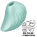 Stimulateur de clitoris Pearl Diver Satisfyer Menthe