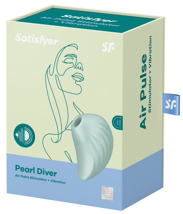 Stimulateur de clitoris Pearl Diver Satisfyer Menthe