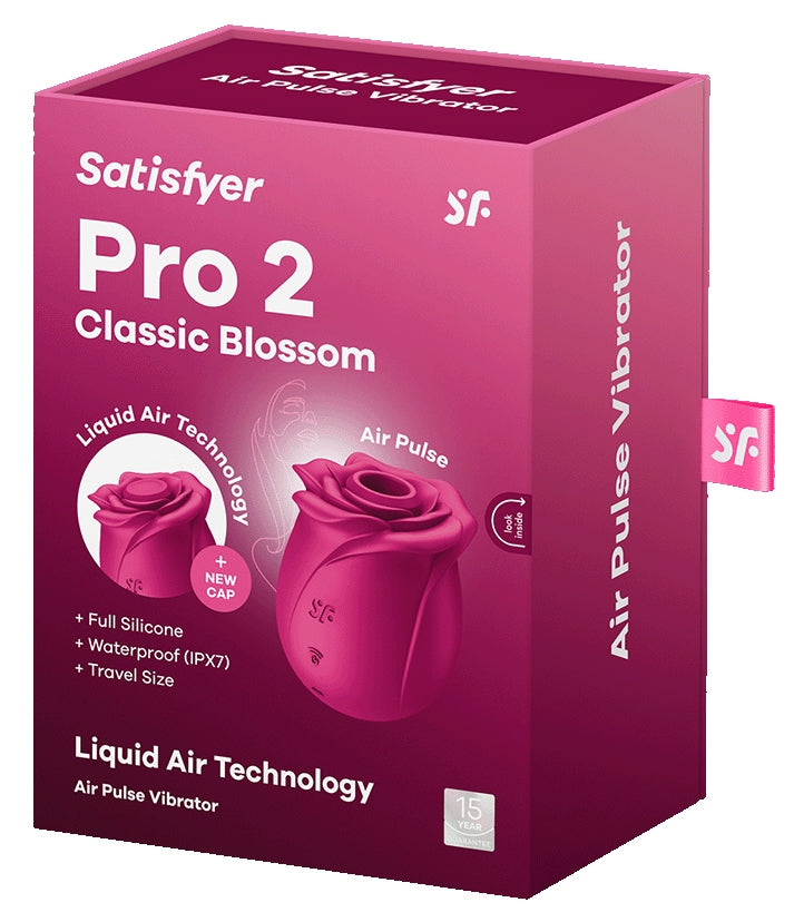 Stimulateur de Clitoris Pro 2 Classic Framboise - Blossom