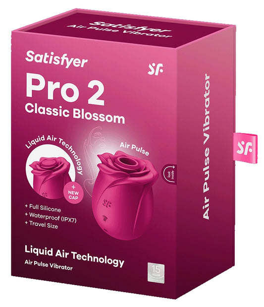 Stimulateur de Clitoris Pro 2 Classic Framboise - Blossom