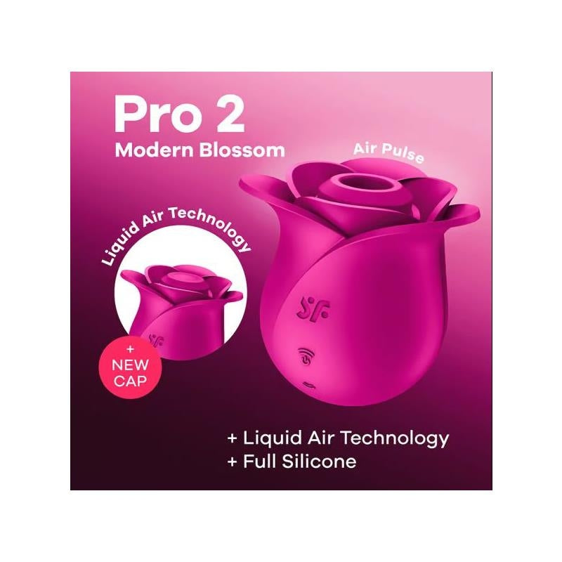 Stimulateur de Clitoris Pro 2 Modern Fuschsia - Blossom