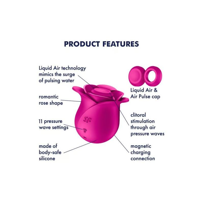 Stimulateur de Clitoris Pro 2 Modern Fuschsia - Blossom