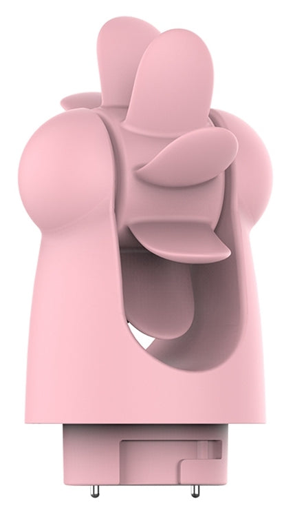 Stimulateur de clitoris rotatif Magic Roll 13cm Rose