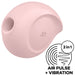 Stimulateur de clitoris Sugar Rush Satisfyer Rose