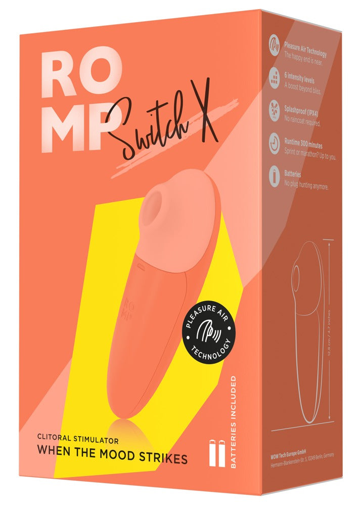 Stimulateur de Clitoris Switch X Orange