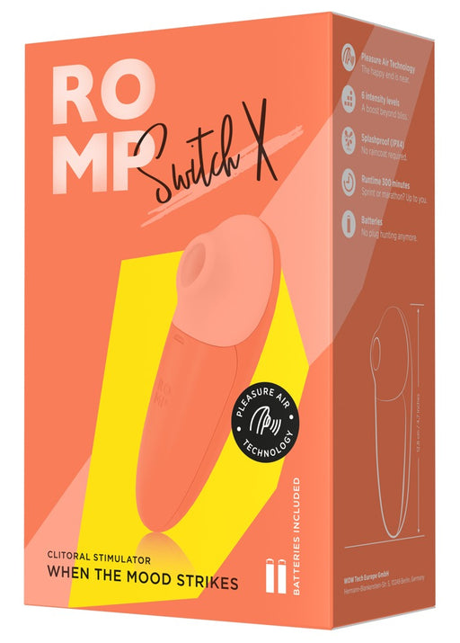 Stimulateur de Clitoris Switch X Orange