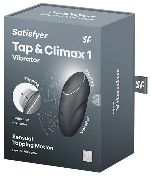 Stimulateur de Clitoris Tap & Climax 1 Noir