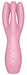 Stimulateur de clitoris Threesome 3 Satisfyer 14cm Rose