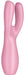 Stimulateur de clitoris Threesome 3 Satisfyer 14cm Rose