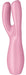 Stimulateur de clitoris Threesome 3 Satisfyer 14cm Rose
