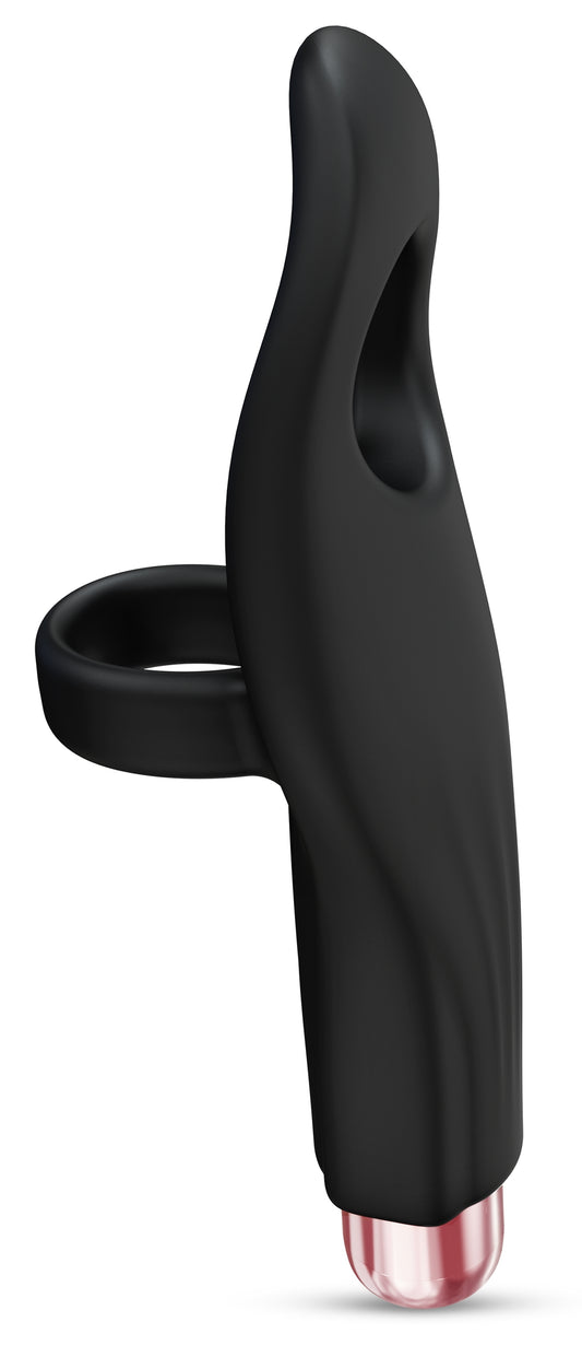 Stimulateur de clitoris Tickle Me Love to Love Noir