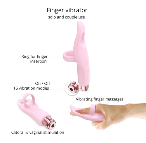 Stimulateur de clitoris Tickle Me Love to Love Rose