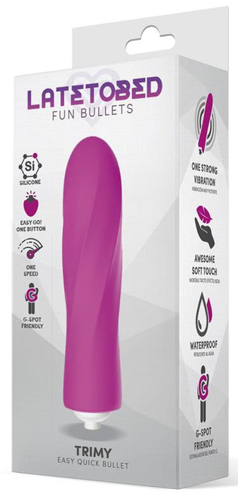 Stimulateur de clitoris Trimy 10 x 2.5cm Rose