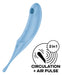 Stimulateur de clitoris Twirling Pro Bleu