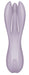 Stimulateur de clitoris vibrant Threesome 2 Satisfyer Violet
