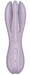 Stimulateur de clitoris vibrant Threesome 2 Satisfyer Violet