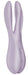 Stimulateur de clitoris vibrant Threesome 2 Satisfyer Violet