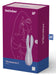Stimulateur de clitoris vibrant Threesome 2 Satisfyer Violet