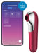 Stimulateur de clitoris Vibromasseur Dual Love Rouge