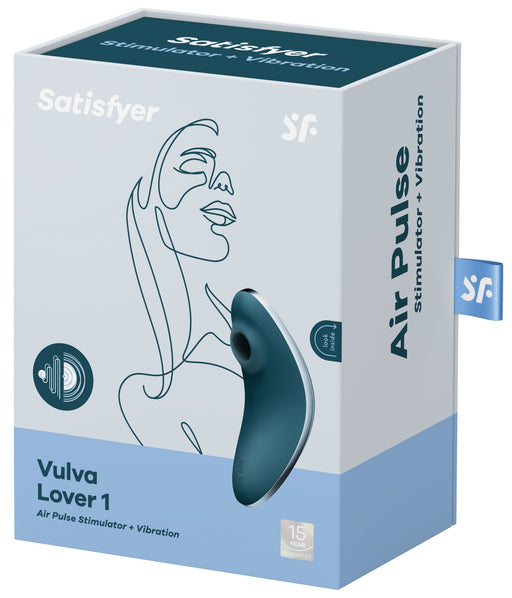 Stimulateur de clitoris Vulva Lover 1 Satisfyer Bleu
