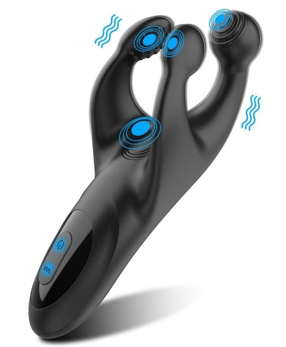 Stimulateur de gland Tri Glans Vibes 10 Vibrations