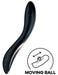 Stimulateur de point G Rrrolling Explosion 22cm Noir