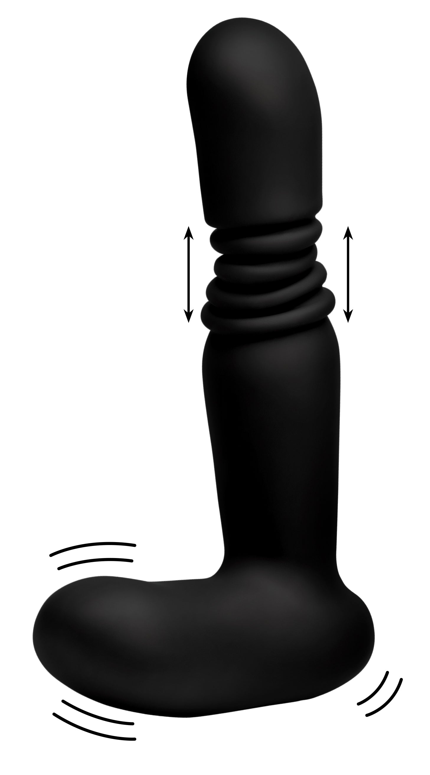 Stimulateur de prostate avec poussée Thrust Control 12.5 x 3 cm
