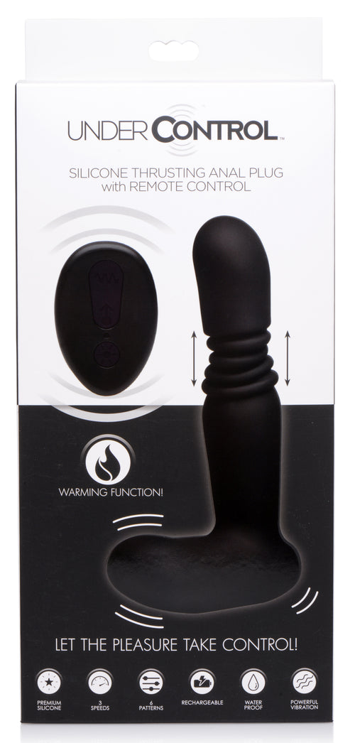 Stimulateur de prostate avec poussée Thrust Control 12.5 x 3 cm