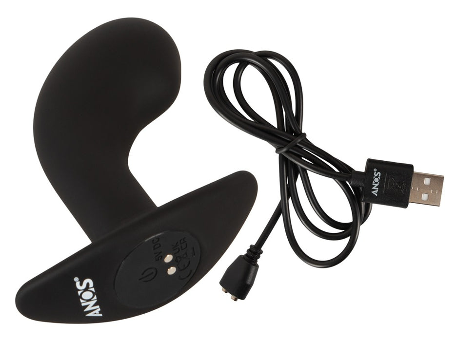 Stimulateur de prostate Big Head Anos 11 x 4 cm Noir
