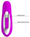 Stimulateur de prostate Piper Pretty Love 9 x 3cm Violet