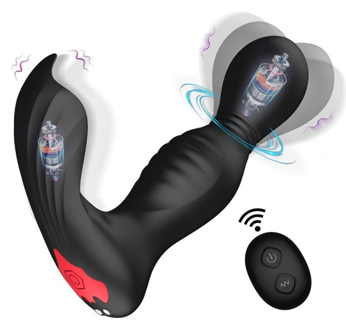Stimulateur de prostate rotatif Batman 11.5 x 3.2cm