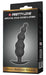 Stimulateur de Prostate silicone noir 11 x 2.9 cm
