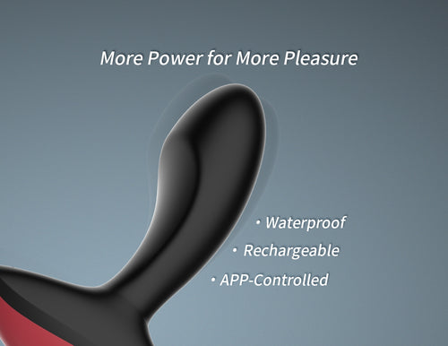 Stimulateur de prostate vibrant SOLSTICE 10 x 3.2 cm