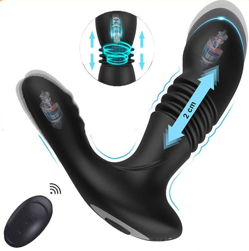 Stimulateur de prostate vibrant THRUSTY MAX 12 x 3.5cm