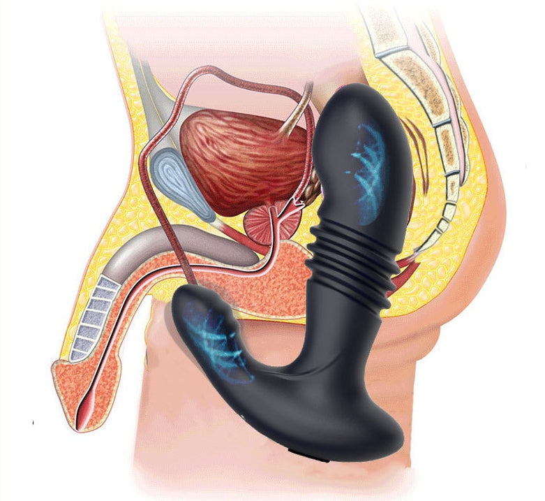 Stimulateur de prostate vibrant THRUSTY MAX 12 x 3.5cm