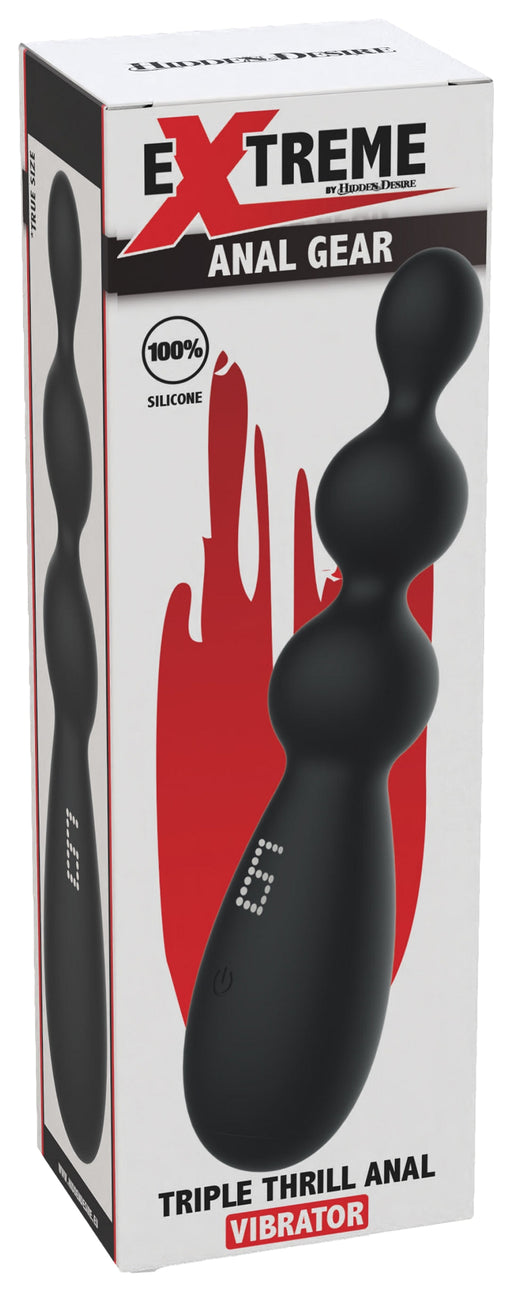 Stimulateur de Prostate Vibrant Triple Thrill 11 x 3.6cm