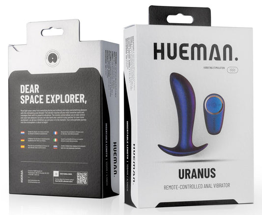 Stimulateur de prostate vibrant Uranus Hueman 10.5 x 3.2cm