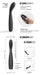 Stimulateur G-Slim Dorcel 19cm Noir