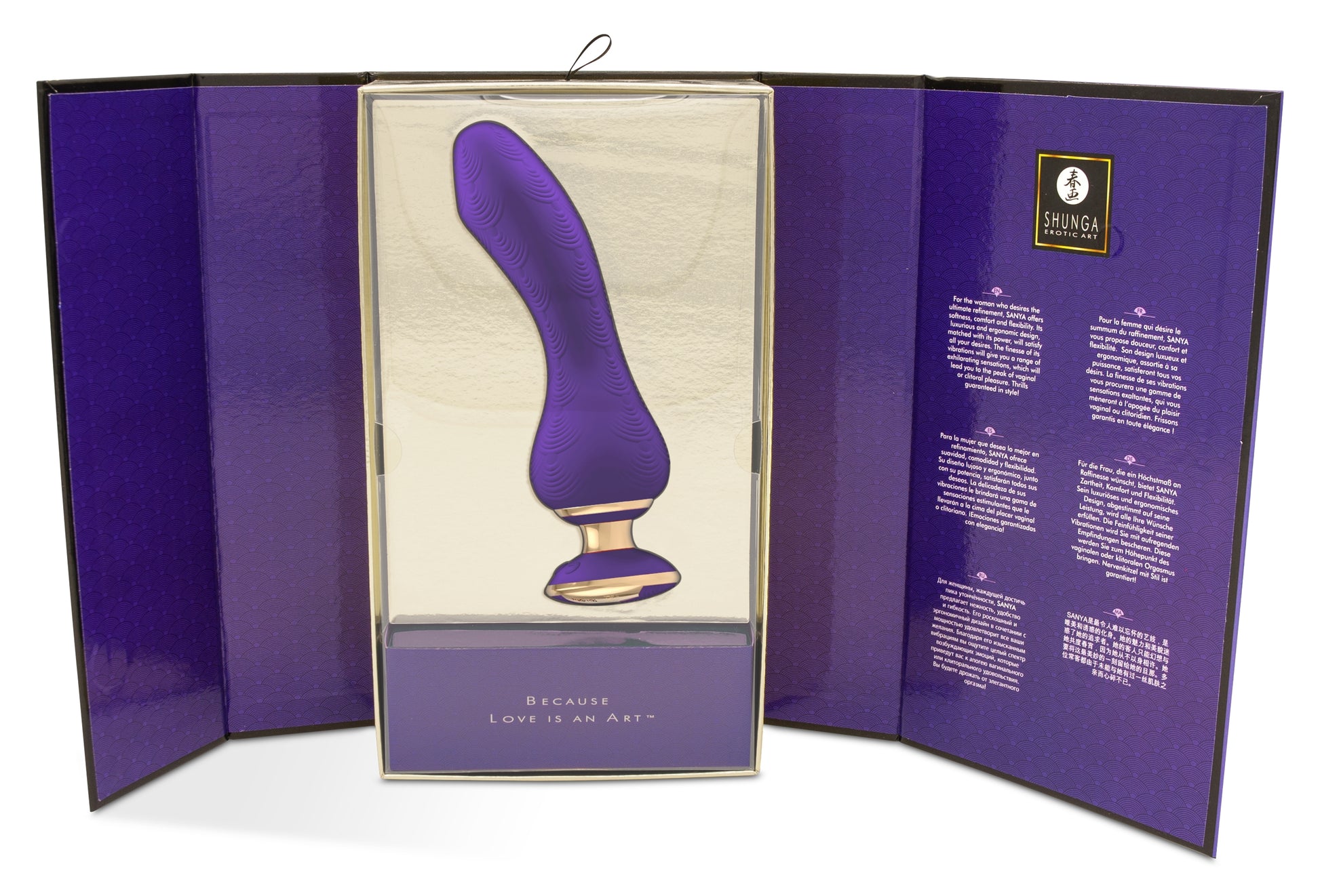 Stimulateur intime Shunga Sanya Violet