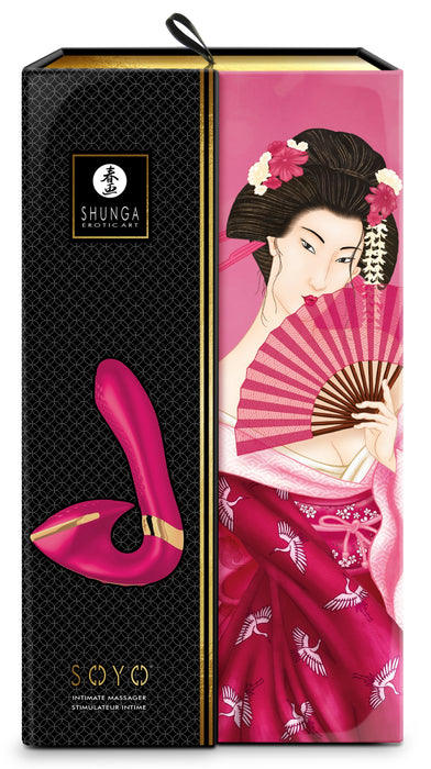 Stimulateur intime Shunga Soyo Framboise