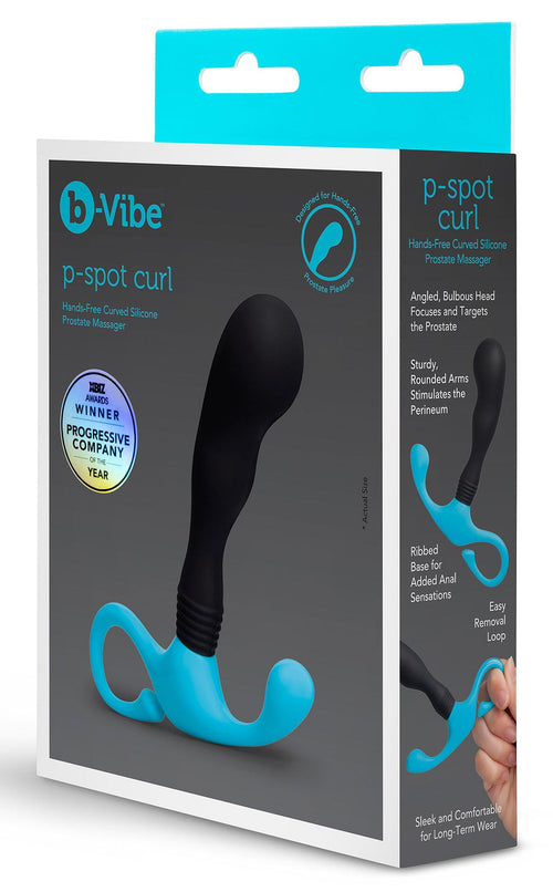 Stimulateur P-Spot Curl 9 x 2.5cm
