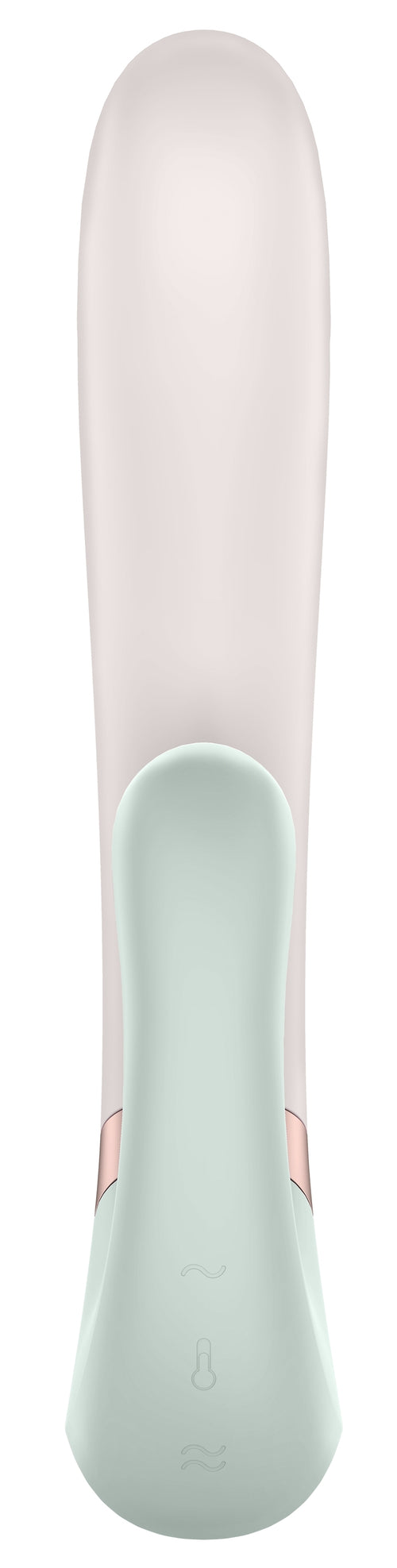 Stimulateur Point G connecté Heat Wave Satisfyer 14 x 3.5cm Menthe