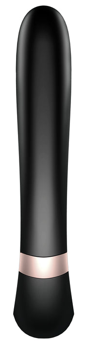 Stimulateur Point G connecté Heat Wave Satisfyer 14 x 3.5cm Noir
