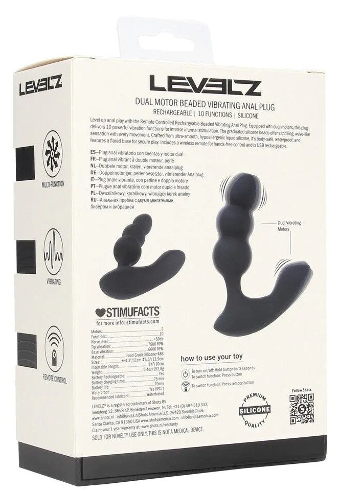 Stimulateur prostate Dualeez 10 x 3.6cm