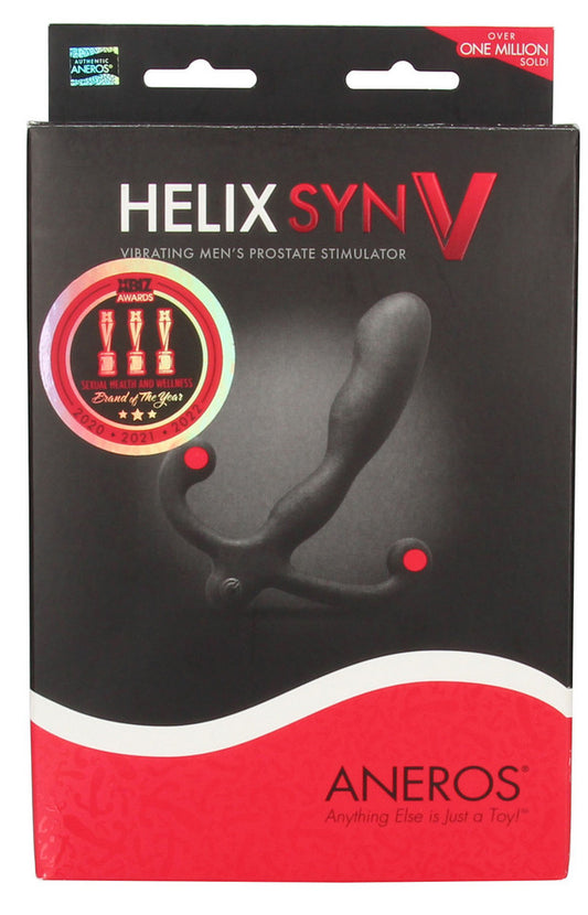 Stimulateur prostate vibrant Helix Syn V 10 x 2.5cm