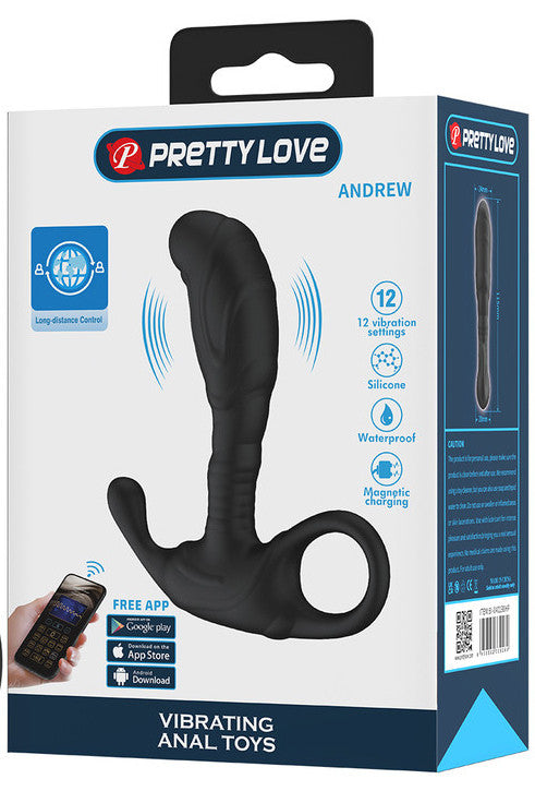Stimulateur prostatique Andrew 9 x 2.5cm