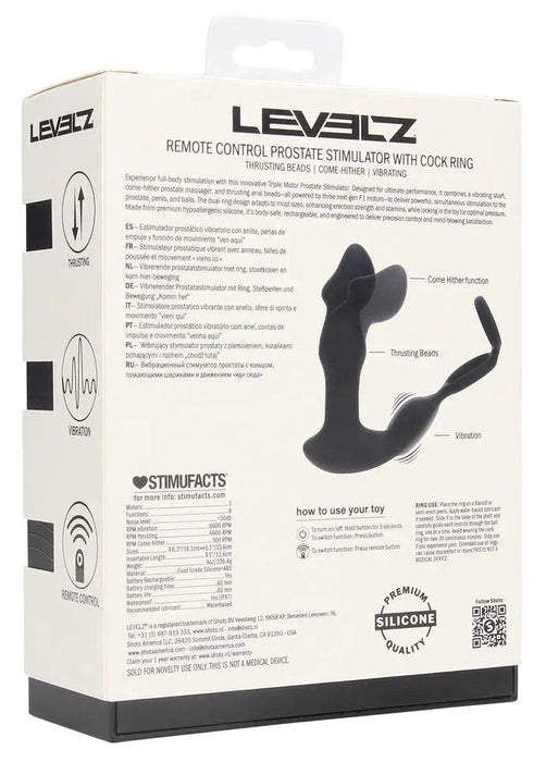 Stimulateur prostatique Ballstretcher Prosticock 13 x 4cm