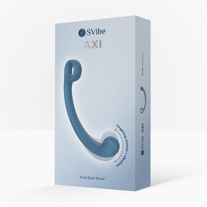 Stimulateur Prostatique Vibrant Axi 18 x 3.1cm Bleu